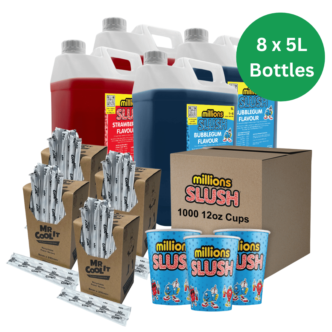 Millions® Syrup & 1000 12oz Cup Bundle