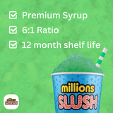 Millions® Apple Slush Syrup 10L BIB