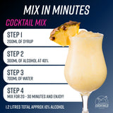 Mr Cool It Pina Colada Cocktail Syrup 1L