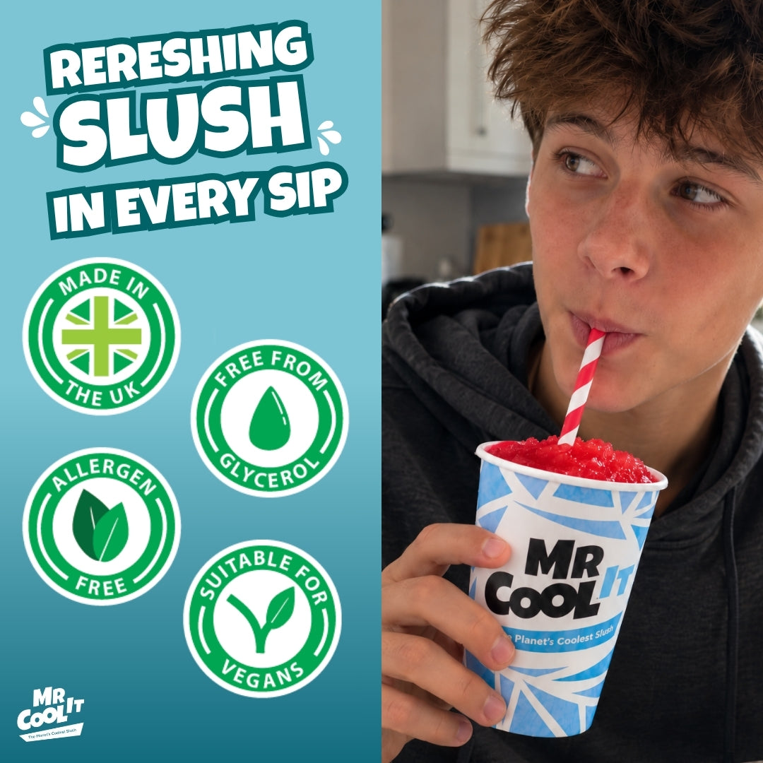 Mr Cool It Cherry Glycerol-Free Slush Syrup 1L