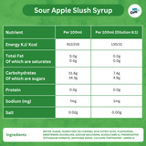 Sour Apple Slush Syrup