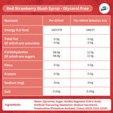 Strawberry Glycerol-Free Slush Syrup