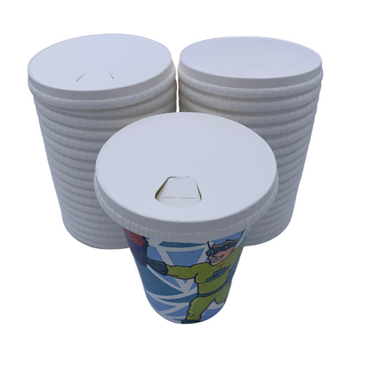 Box of 1000 x Flat Lids to fit 12oz Paper Cups