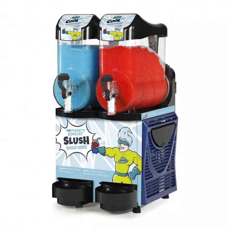 Refurbished Pro Twin Bowl 10L Slush Machine - With Free Stock!