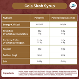 Cola Slush Syrup