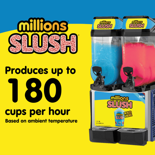 Millions® Infinity Twin 12Ltr Slush Machine