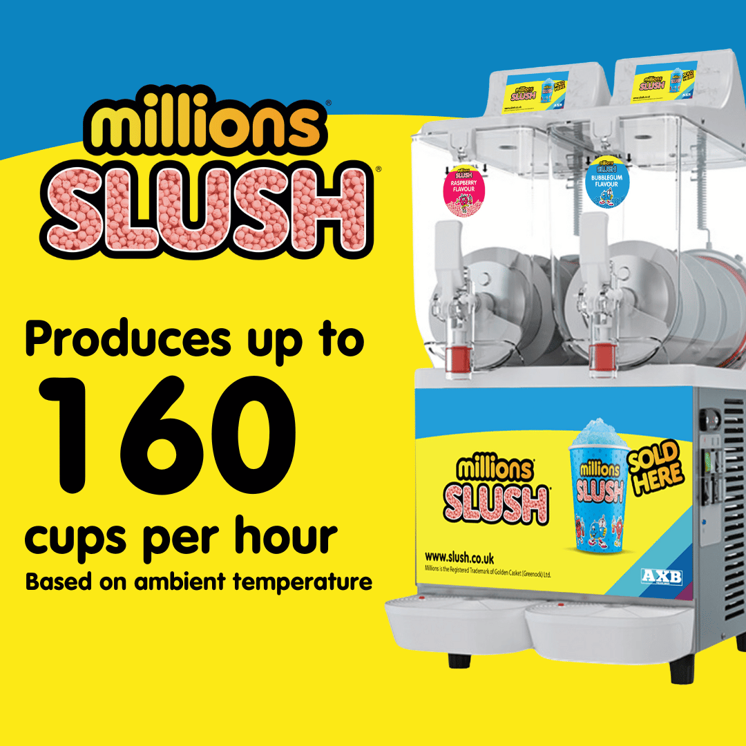 Millions® Granibeach GB220 Twin 10Ltr Slush Machine