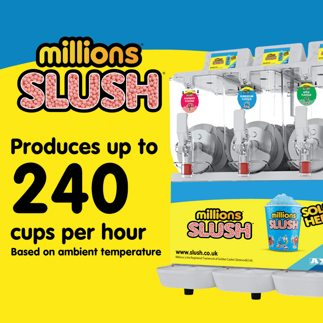 Millions® Granibeach GB330 Triple 10Ltr Slush Machine