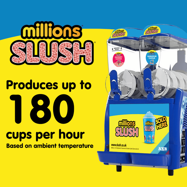 Millions® Granisun GN2 Twin 12Ltr Slush Machine