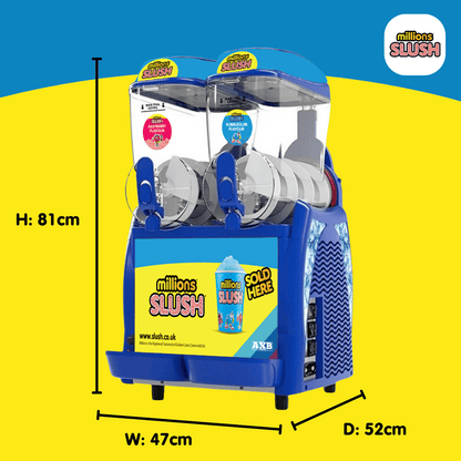 Millions® Granisun GN2 Twin 12Ltr Slush Machine