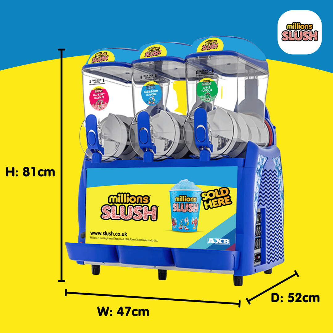 Millions® Granisun GN3 Triple 12Ltr Slush Machine