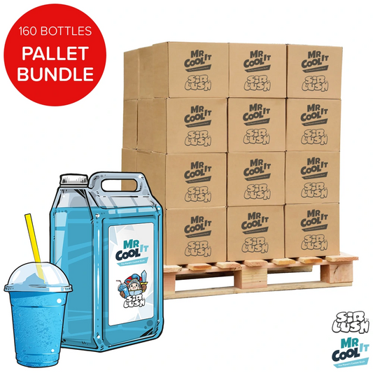 Pallet of Blue Raspberry Slush Syrup - £8.50 per 5L